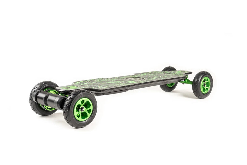 Diablo Carbon Green Mainframe Electric Skateboard